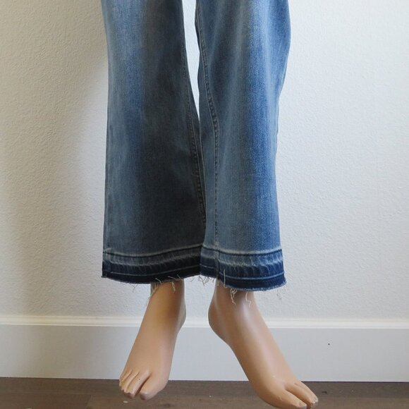 KUT from the KLOTH Jeans $104 Ankle FLARE Kelsey Fab Ab Distressed Plus Size 16P - Picture 4 of 4